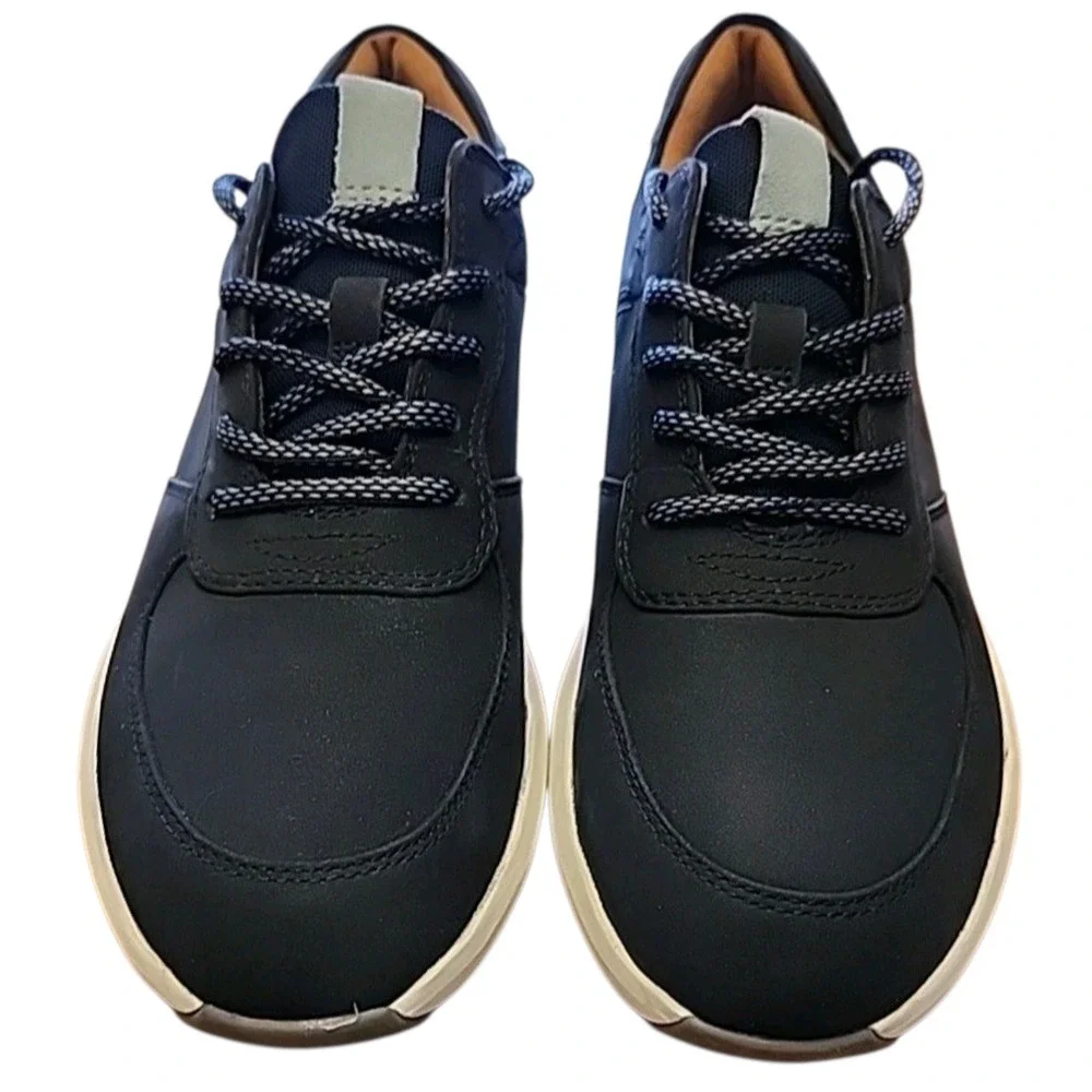 Clarks Women's Un Rio Sprint Sneaker Navy Nubuck Marine‎ Size 7.5 NEW